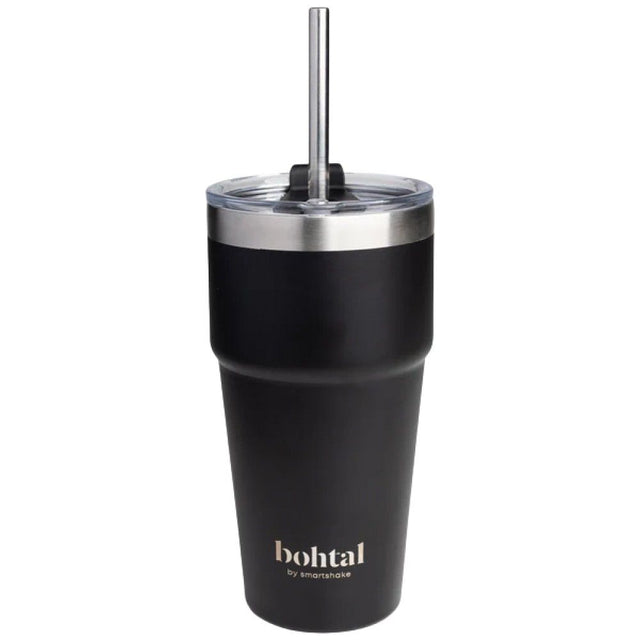 Bohtal Insulated Travel Mug | Black - 600 ml - Nutra Best Europe