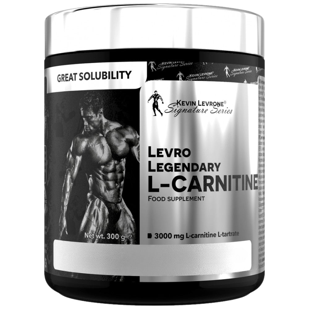 LevroLegendary L-Carnitine Powder - 300 grams - Nutra Best Europe
