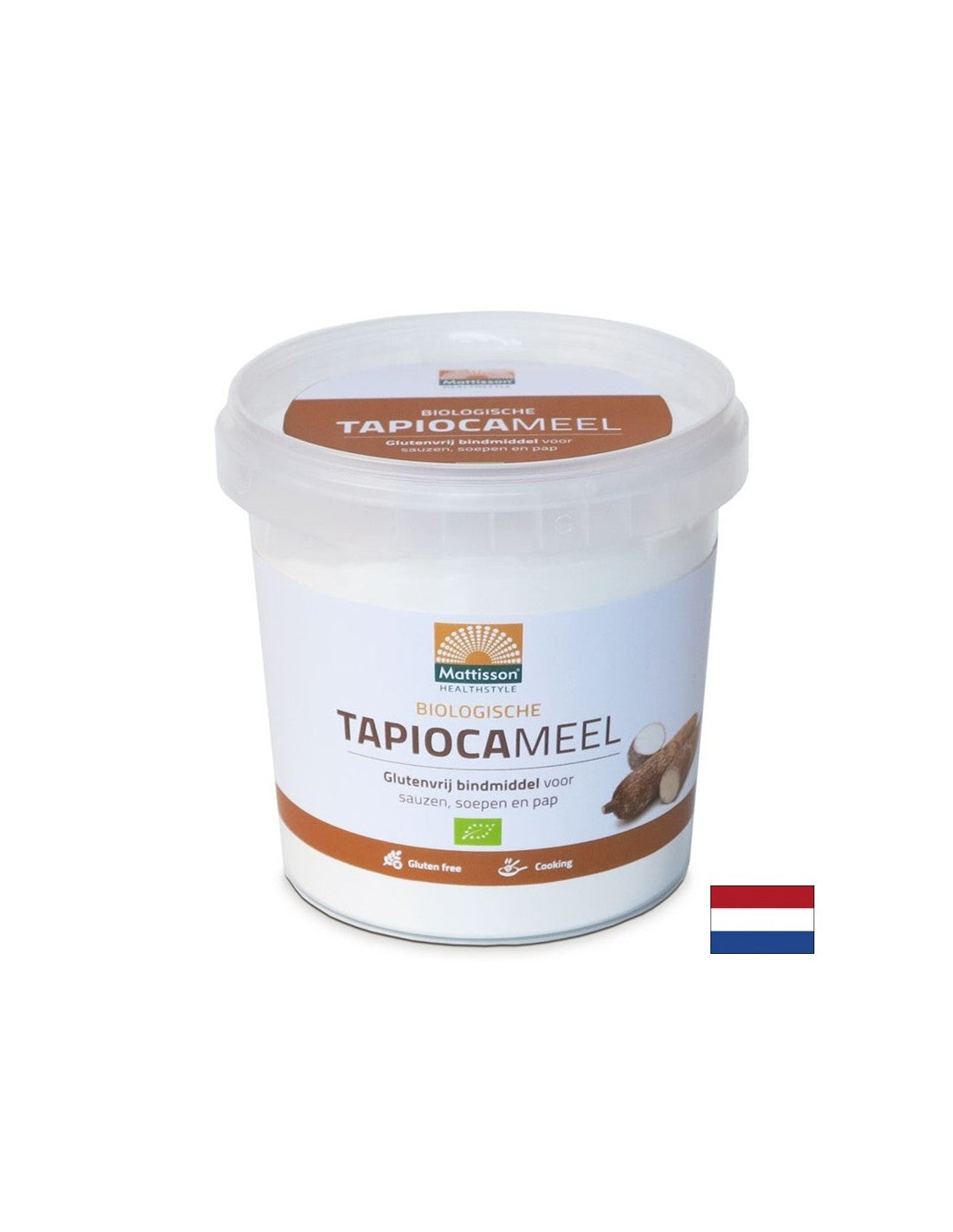 Organic tapioca flour, 350 g - Nutra Best Europe