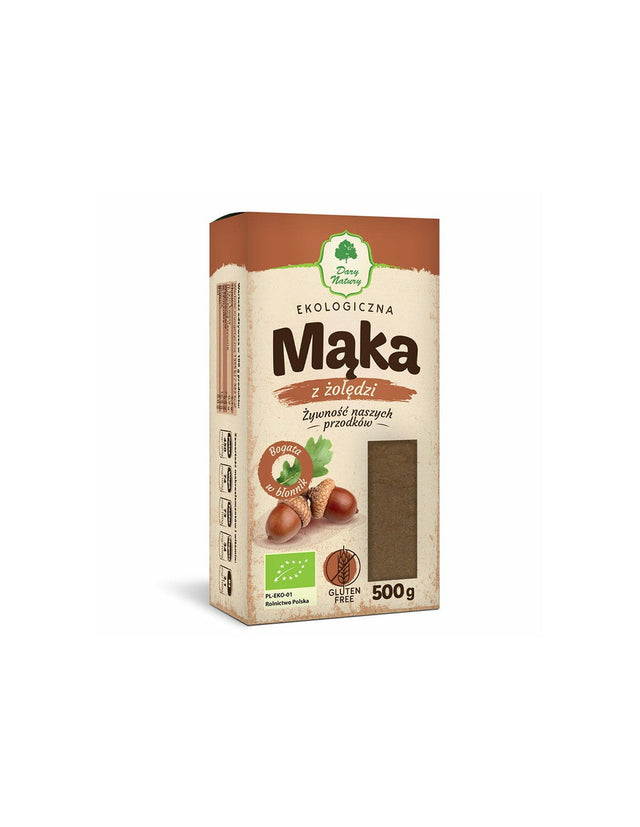 Acorn flour Bio, 500 g Dary Natury - Nutra Best Europe