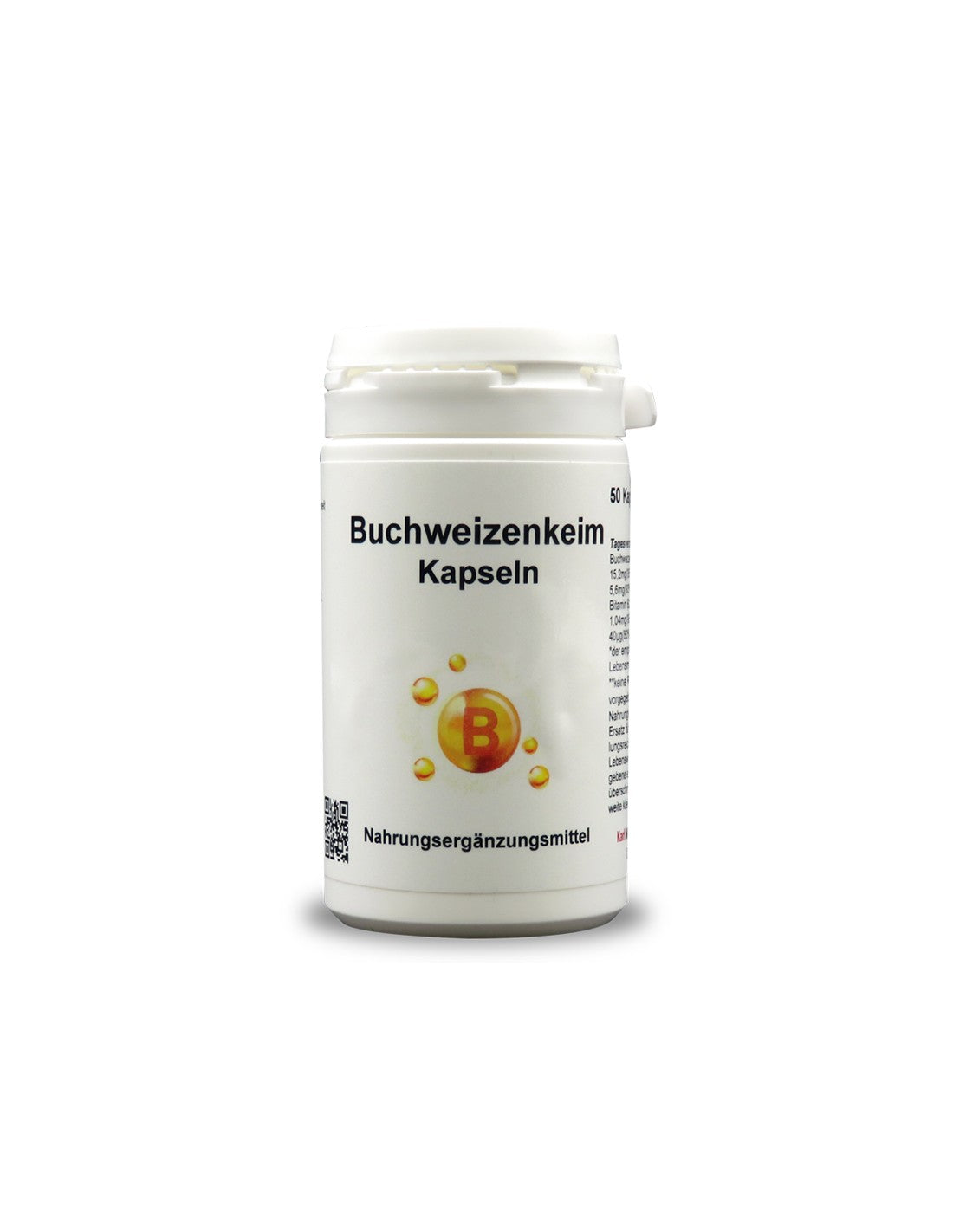 Buchweizenkeim - Buckwheat germ - Supports the nervous system, 50 capsules Karl Minck - Nutra Best Europe