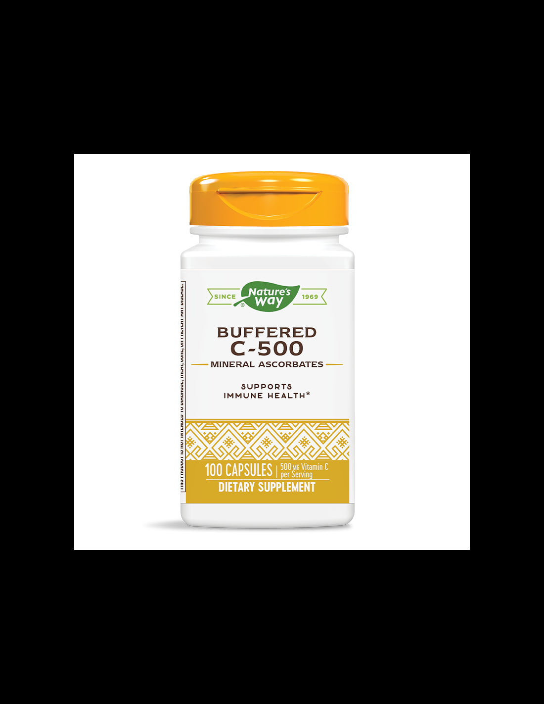 Buffered Vitamin C 500 mg - 100 capsules - Nutra Best Europe