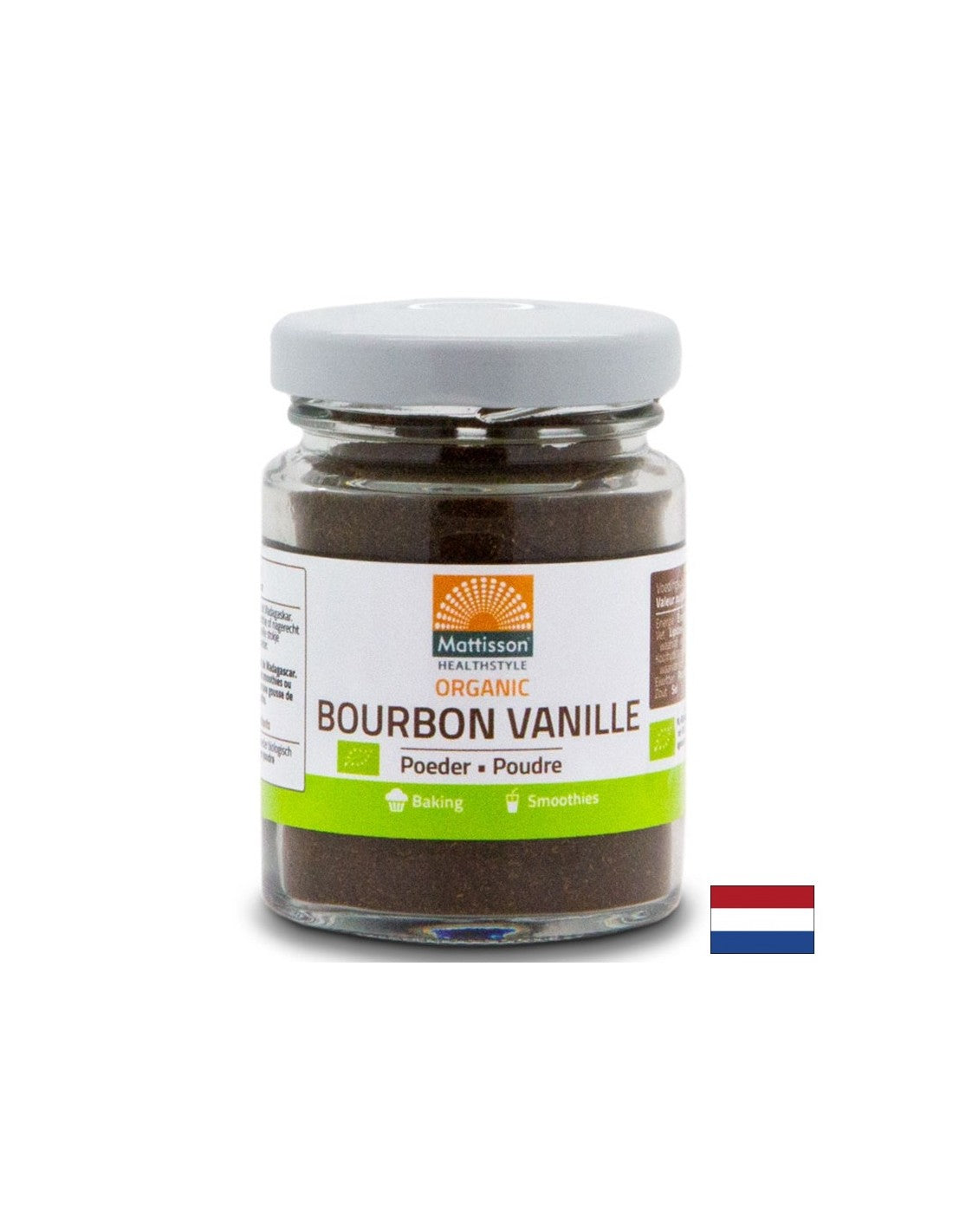 Bourbon vanilla (organic), 30 g Mattisson Healthstyle - Nutra Best Europe