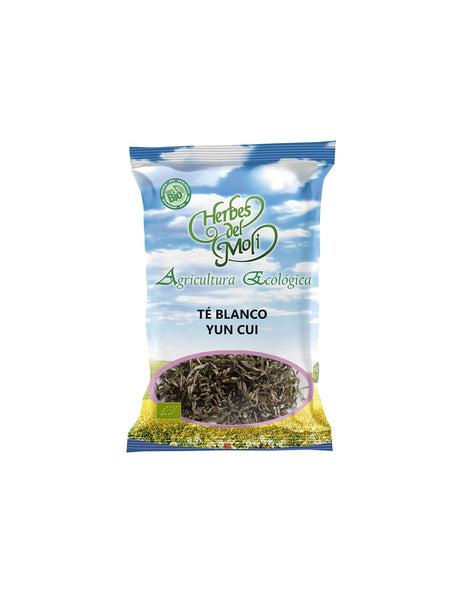White tea Bio - Yun Cui, 40 g Herbes del Moli - Nutra Best Europe
