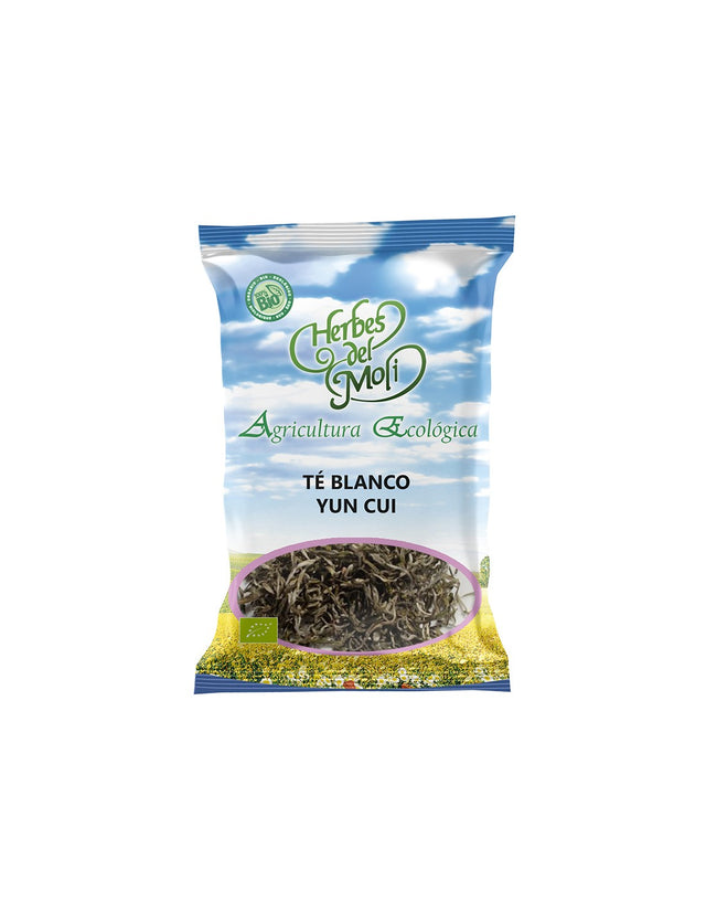 White tea Bio - Yun Cui, 40 g Herbes del Moli - Nutra Best Europe
