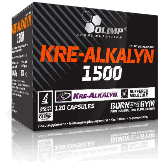 Kre-Alkalyn 1500 - 120 capsules - Nutra Best Europe
