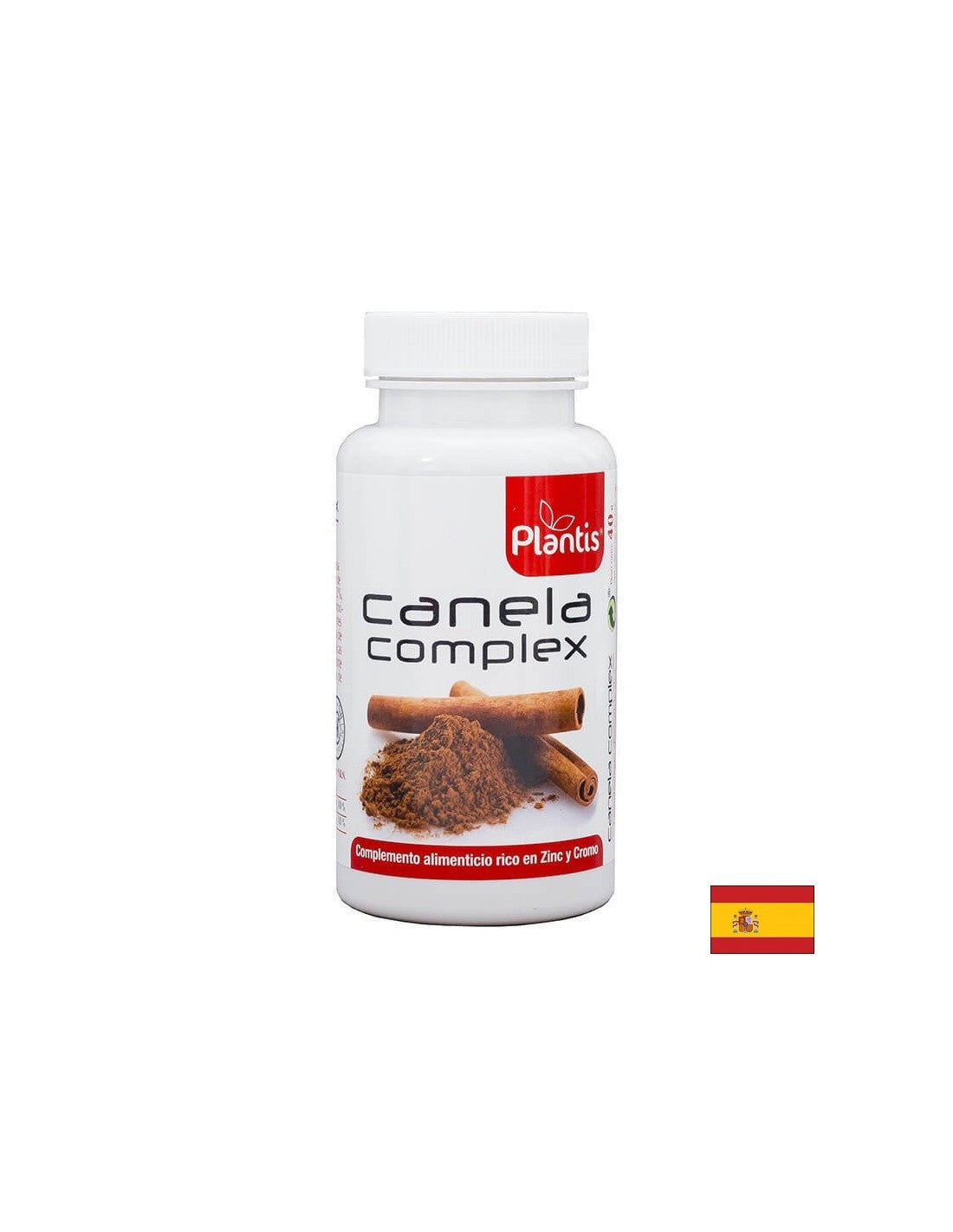 Cinnamon with zinc and chromium - insulin resistance and diabetes - Canela Complex Plantis®, 90 capsules - Nutra Best Europe