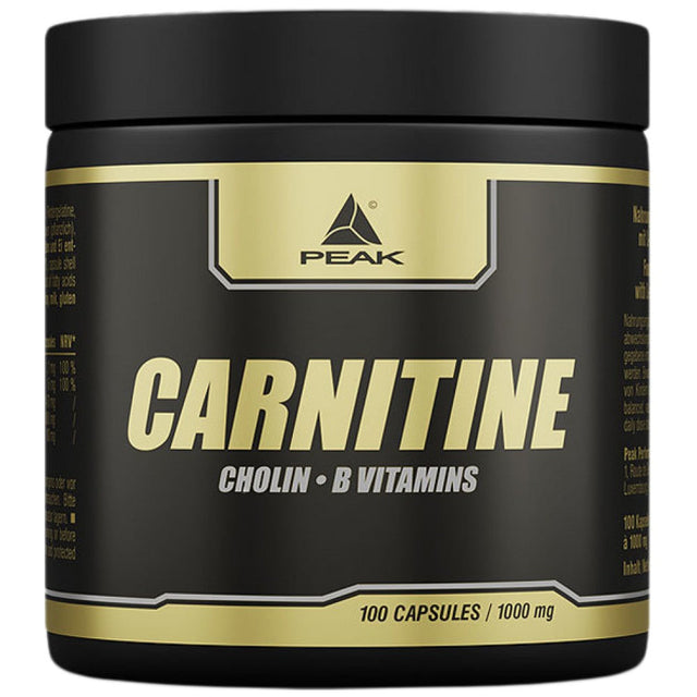 Carnitine Caps - 100 capsules - Nutra Best Europe