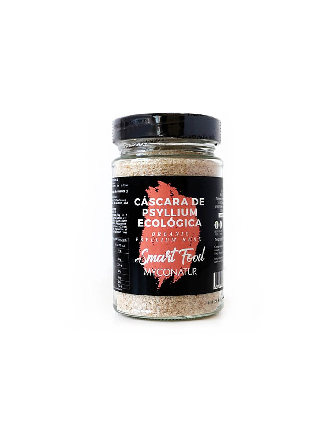 Cascara de psyllium, Bio - Organic psyllium husk powder, 120 g Myconatur - Nutra Best Europe