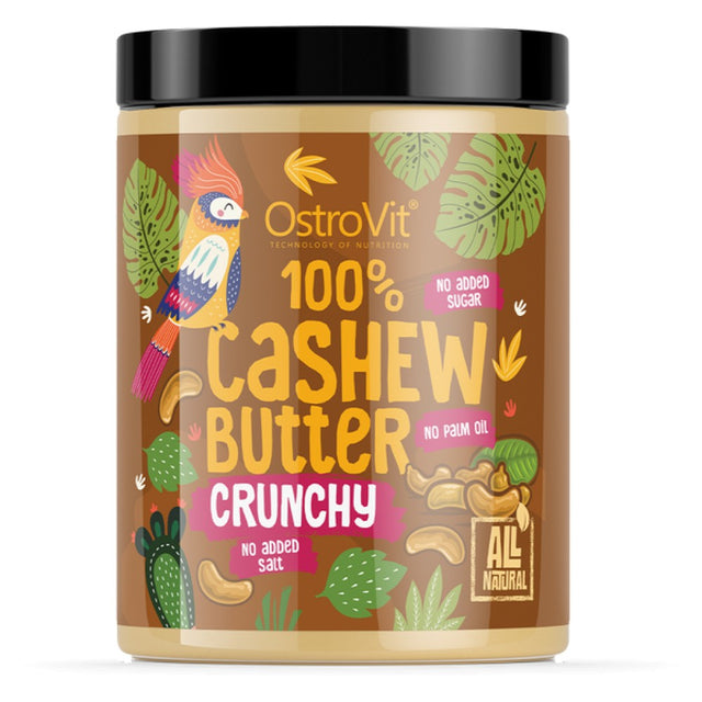100% Cashew Butter Crunchy 1000 grams - Nutra Best Europe