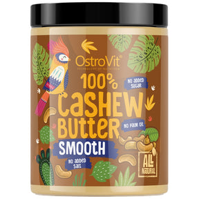 100% Cashew Butter Smooth 1000 grams - Nutra Best Europe