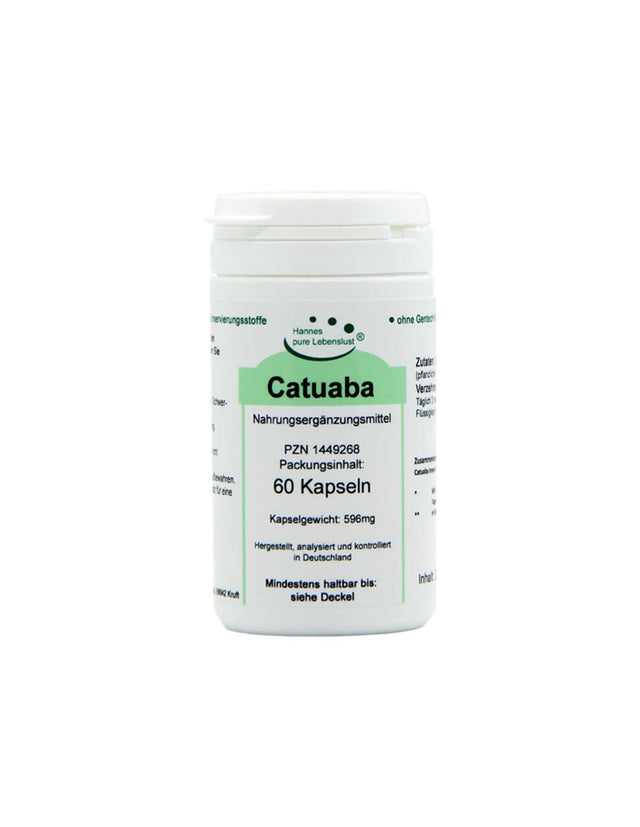 Catuaba - Catuaba - for the nervous system, 60 capsules - Nutra Best Europe