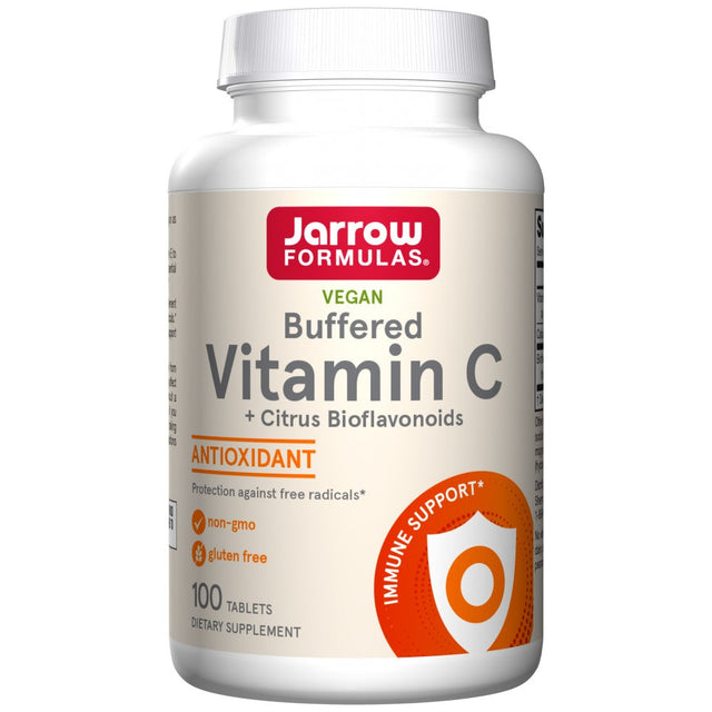 Buffered Vitamin C + Citrus Bioflavanoids 750 mg - 100 Tablets - Nutra Best Europe