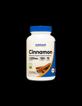 Diabetes Blood Sugar Control - Ceylon Cinnamon 150 Capsules Nutricost - Nutra Best Europe
