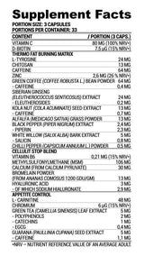 LA Cell Burner | Thermogenic Fat Burner - 120 capsules - Nutra Best Europe