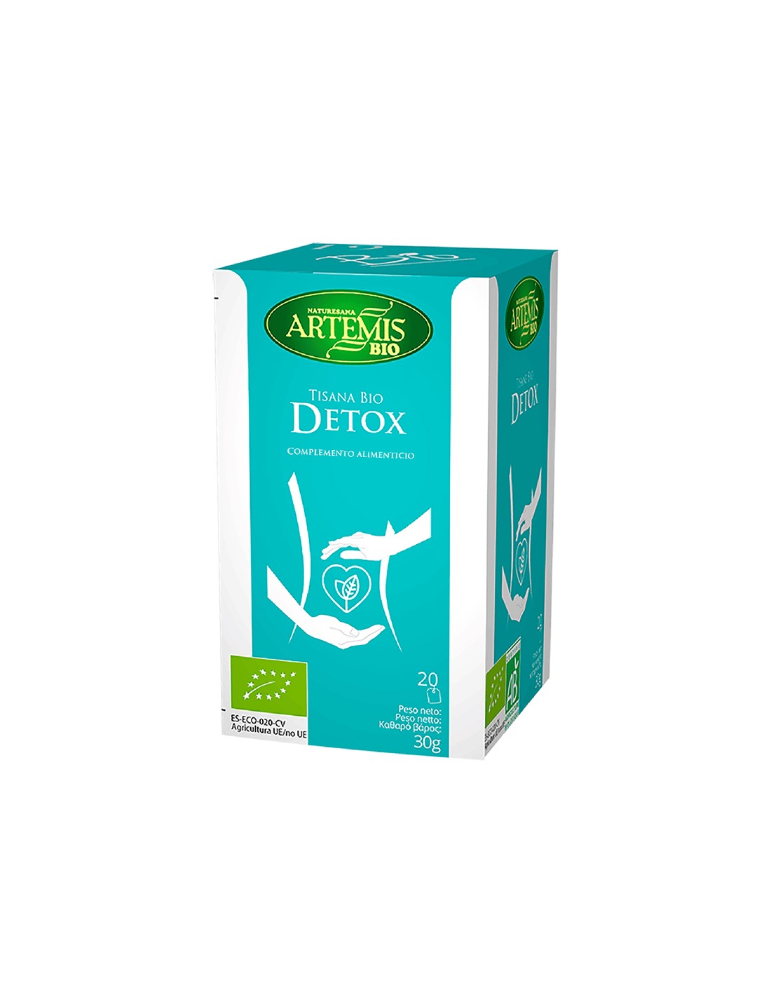 Tea Detox Bio - Artemis, 20 filter bags - Nutra Best Europe