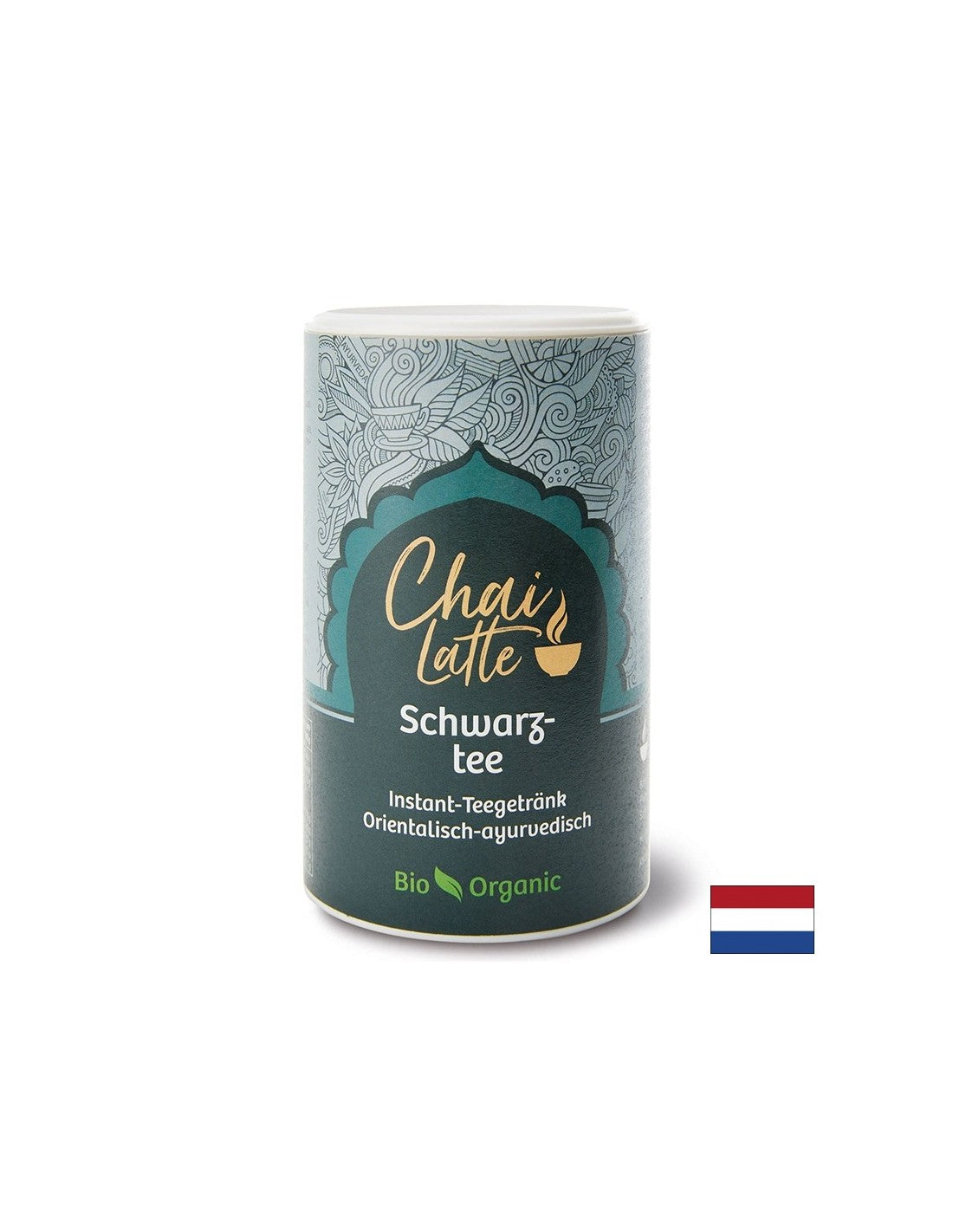 Tea latte with black tea, Organic, 220 g - Nutra Best Europe