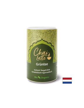 Tea latte with green tea, Organic, 220 g - Nutra Best Europe