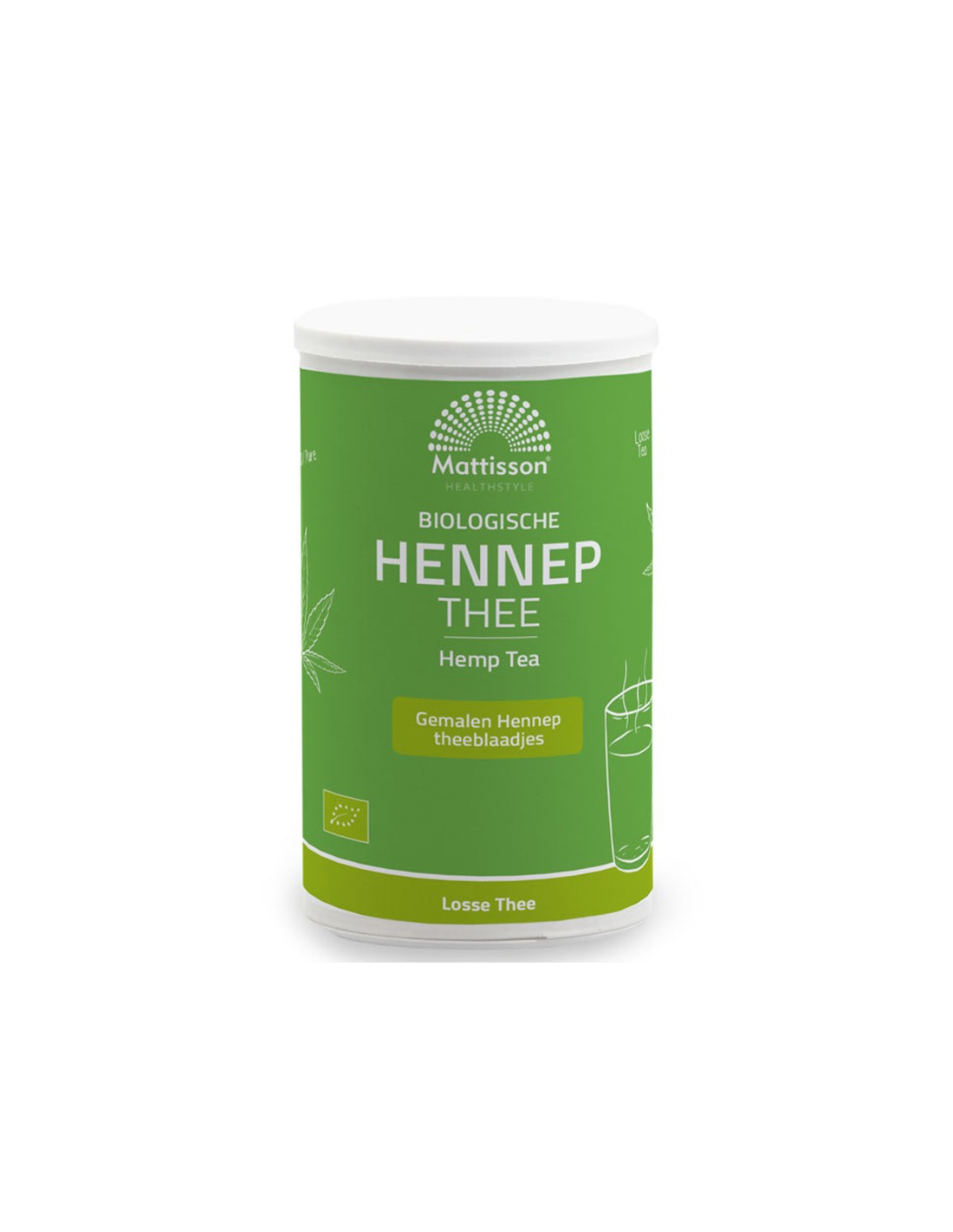 Hemp tea, 50 g Mattisson Healthstyle - Nutra Best Europe