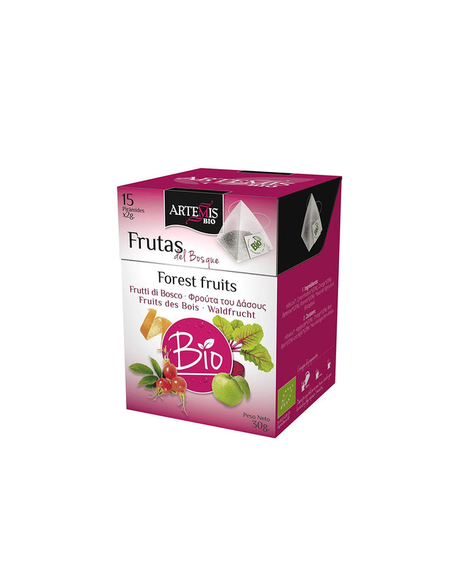 Tea from fresh forest fruits Bio, 15 filter bags - Nutra Best Europe
