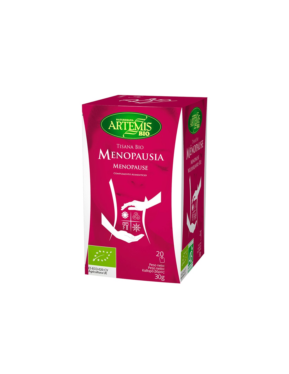 Menopause tea BIO, 20 filter bags - Nutra Best Europe