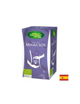 Migraine tea Bio, 20 filter bags x 30 g - Nutra Best Europe