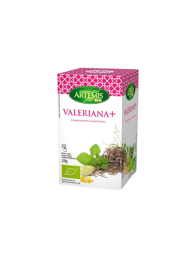 Valerian tea + herbs, 20 filter bags Herbes del Moli - Nutra Best Europe