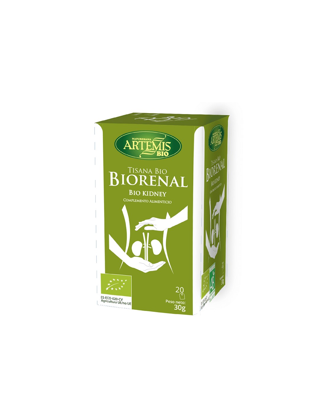 Kidney tea Bio, 20 filter bags Herbes del Moli - Nutra Best Europe