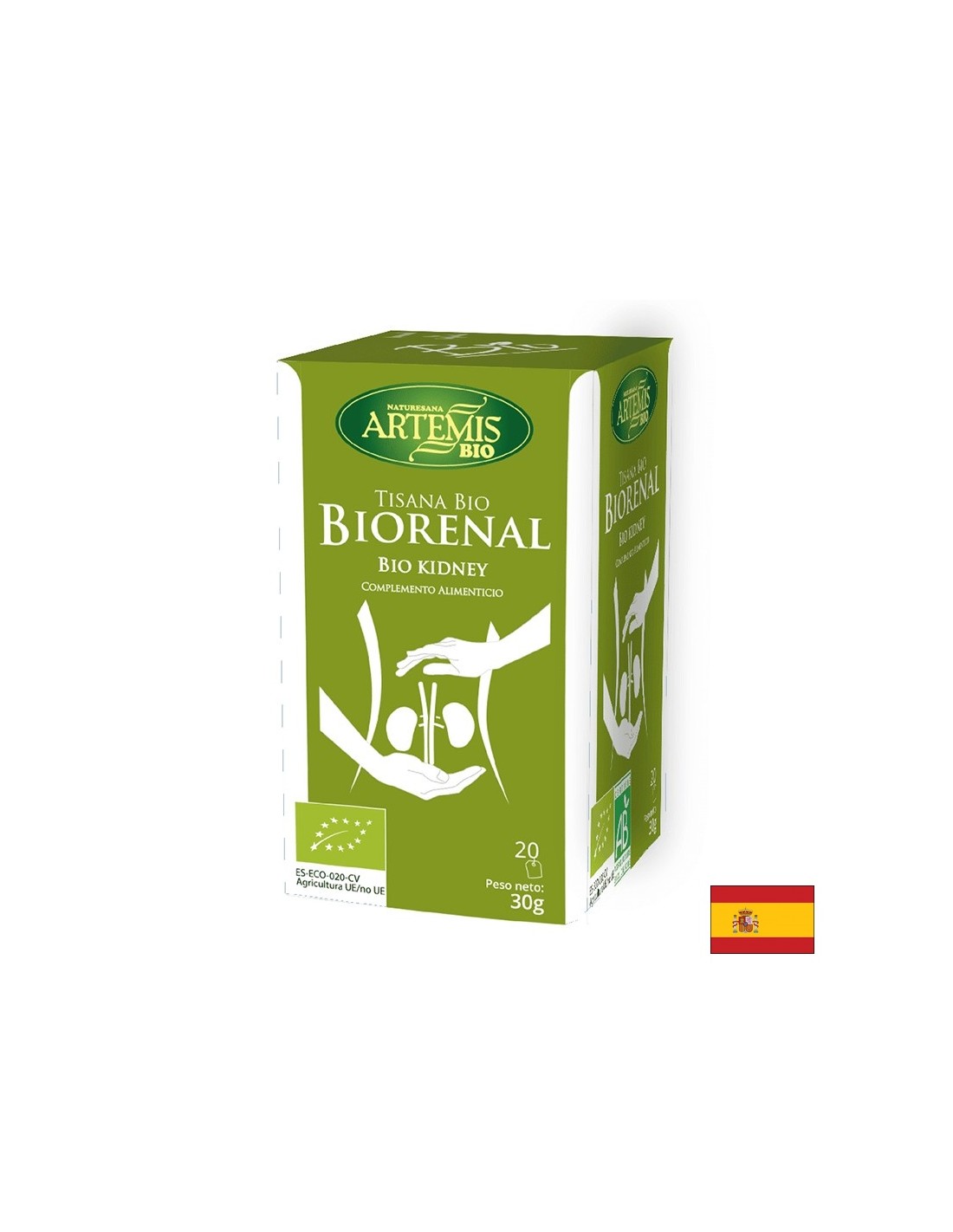 Kidney tea Bio, 20 filter bags Herbes del Moli - Nutra Best Europe