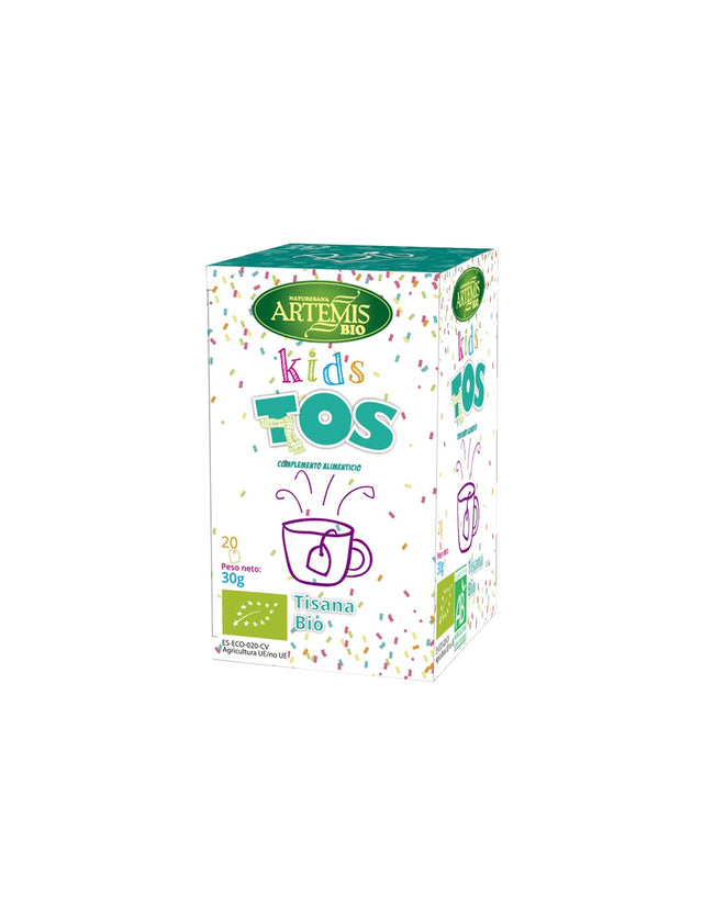 Tea for children with a sore throat and respiratory problems - Bio, 20 filter bags Herbes del Moli - Nutra Best Europe