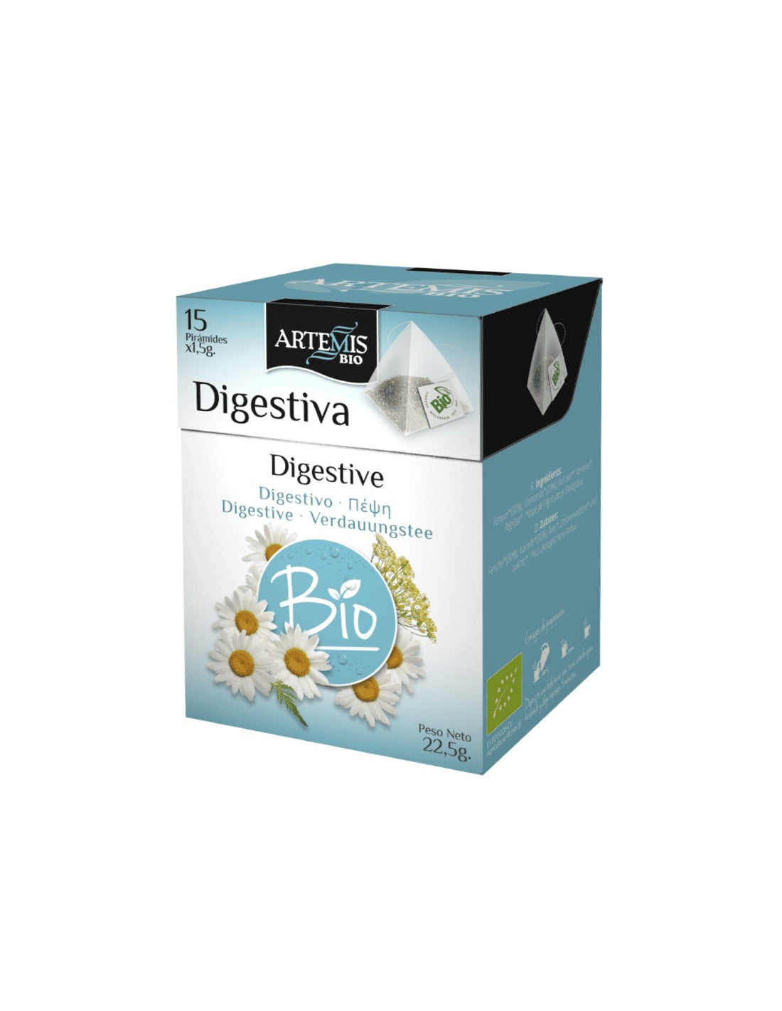 Tea for good digestion Bio, 15 filter bags - Nutra Best Europe