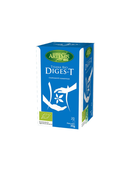 Tea for good digestion Bio, 20 filter bags x 30 g - Nutra Best Europe