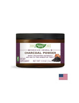 Gastrointestinal Detoxification - Nature's Way Activated Coconut Charcoal 56g Powder - Nutra Best Europe