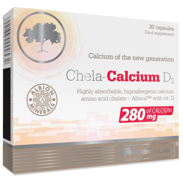 Chela - Calcium D3 - 30 capsules - Nutra Best Europe