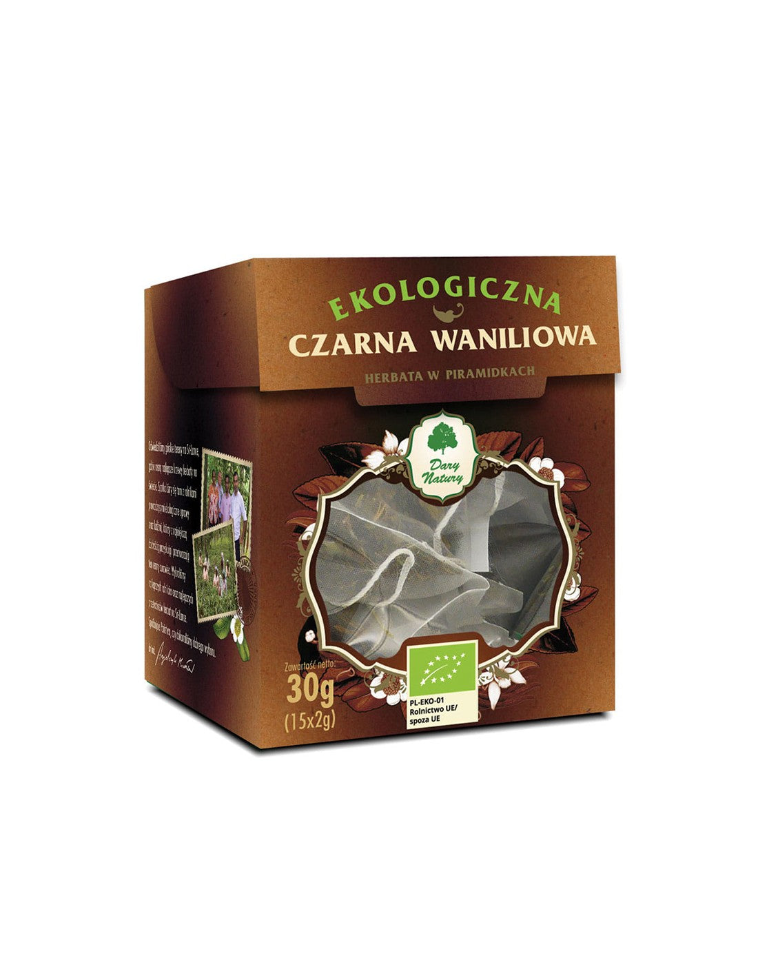 Black Ceylon tea Bio, 15 filter bags - Nutra Best Europe