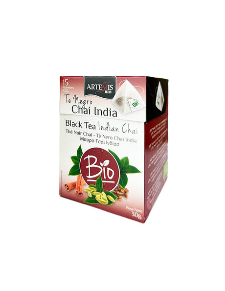 Black tea India Bio, 15 filter bags - Nutra Best Europe