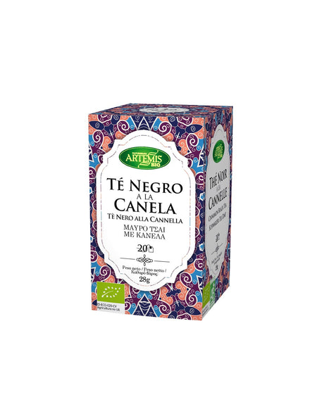 Black tea with cinnamon, BIO, 20 filter bags - Nutra Best Europe