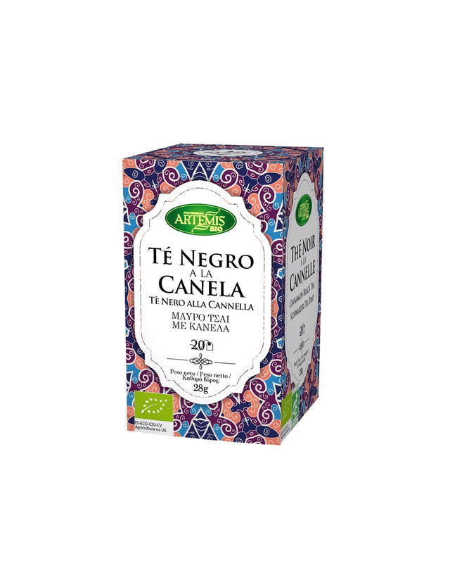 Black tea with cinnamon, BIO, 20 filter bags - Nutra Best Europe