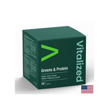 Liver and Muscle Function - Green Foods + Protein, 30 Sachets - Nutra Best Europe