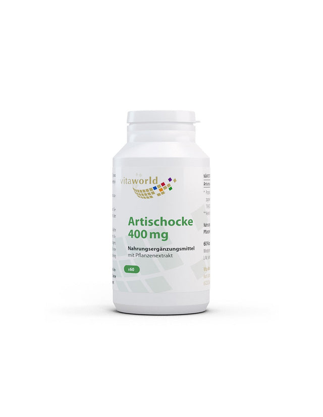 Liver and bile - Artichoke, 400 mg x 60 capsules - Nutra Best Europe