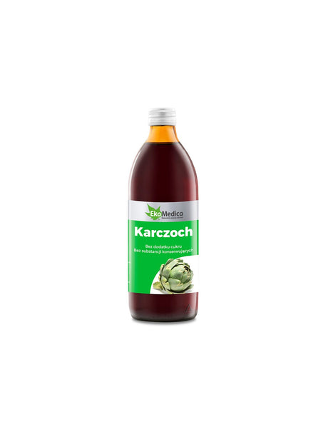 Liver and gall, Artichoke, syrup 500 ml EkaMedica - Nutra Best Europe