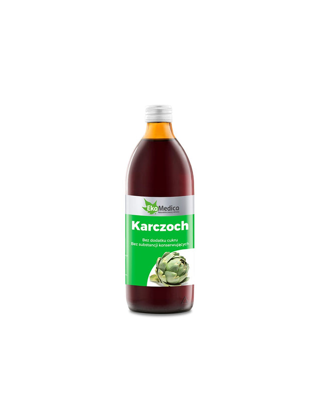 Liver and gall, Artichoke, syrup 500 ml EkaMedica - Nutra Best Europe