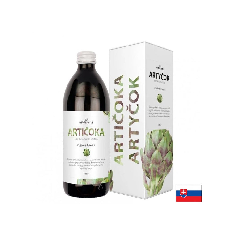Artichoke juice for the gallbladder and liver, 500 ml - Nutra Best Europe