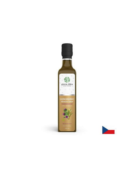 Liver and bile - Milk thistle syrup, 250 ml - Nutra Best Europe