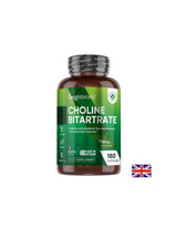Liver - Choline (bitartrate), 714 mg x 180 capsules - Nutra Best Europe