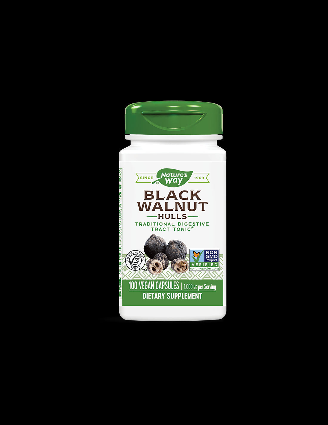 Black Walnut 500 mg - 100 capsules - Nutra Best Europe