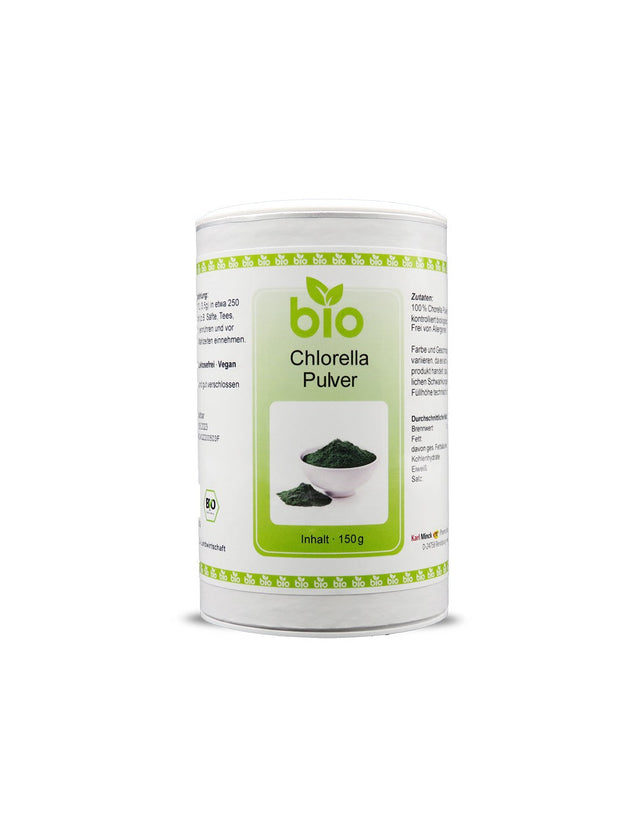 Chlorella Pulver - Chlorella powder, 150 g - Nutra Best Europe