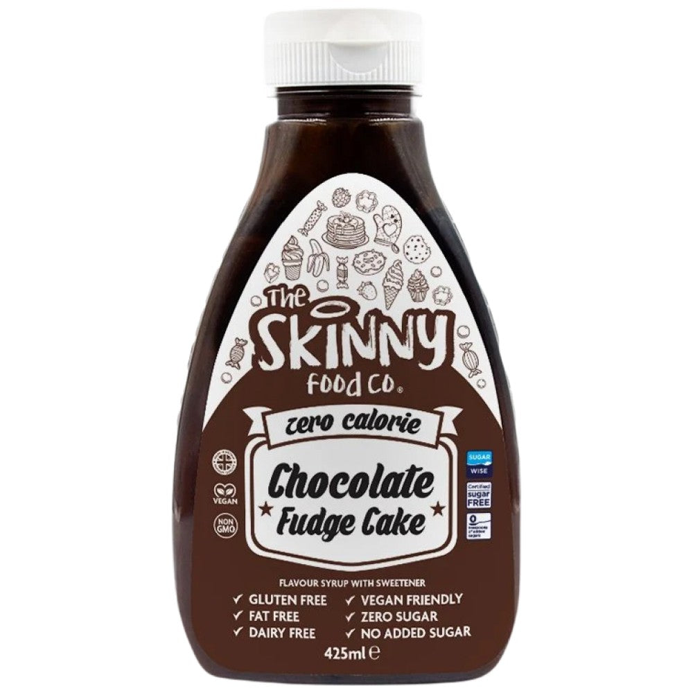 Skinny Syrup | Chocolate Fudge Cake - 425 ml - Nutra Best Europe