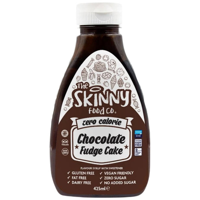 Skinny Syrup | Chocolate Fudge Cake - 425 ml - Nutra Best Europe