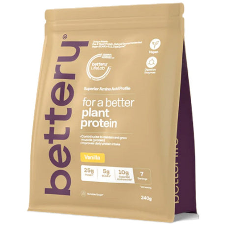 Plant Protein Powder | with Pea Protein Isolate & DigeZyme® - 240 grams - Nutra Best Europe